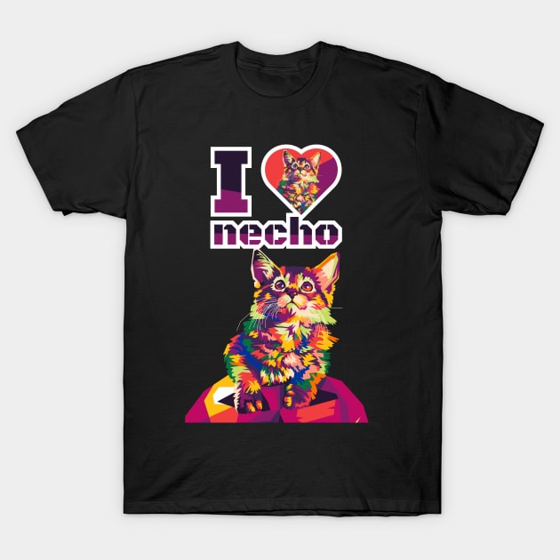 necho T-Shirt by cool pop art house